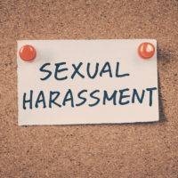note that reads sexual harassment note that reads sexual harassment