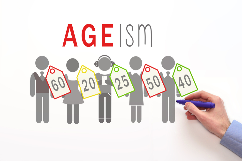 Age opinion. Дискриминация по возрасту эйджизм. Дискриминация пожилых людей. Дискриминация по возрастному признаку. Эйджизм иллюстрация.