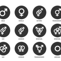 Many different sex orientation symbols Many different sex orientation symbols
