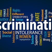 discrimination word cloud