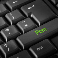 Computer Keyboard with Porn Key