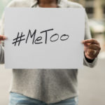 African American Woman Holding a #MeToo Sign African American Woman Holding a #MeToo Sign