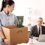 Boss fires a female employee Boss fires a female employee