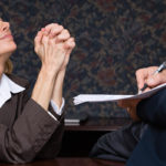 Businesswoman begging for her job back after being fired Businesswoman begging for her job back after being fired