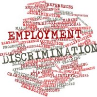 Ball that reads employment discrimination Ball that reads employment discrimination