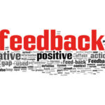 Red feedback sign in reference to retaliation Red feedback sign in reference to retaliation