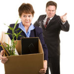 a woman gets fired a woman gets fired