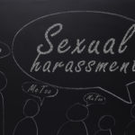 Sexual harassment speech bubble