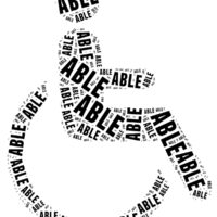 Tag or word cloud disability related