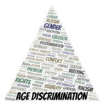 Age Discrimination - type of discrimination - word cloud.