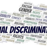 Racial Discrimination - type of discrimination - word cloud.