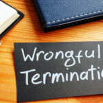 Conceptual photo showing printed text Wrongful termination