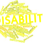 Word cloud for Disability
