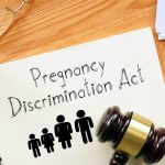 Pregnancy Discrimination Act of 1978 is shown on the photo using the text