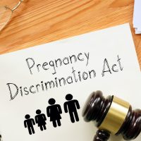 Pregnancy Discrimination Act of 1978 is shown on the photo using the text Pregnancy Discrimination Act of 1978 is shown on the photo using the text