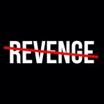 No more vendetta. Crossed out word with a red line meaning the need to not do revenge