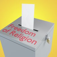 Freedom of Religion concept