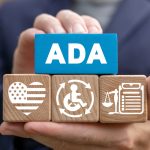 Concept of ADA Americans with Disabilities Act.