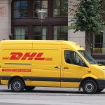 dhl delivery van