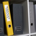 Folder with workplace violence claims. Folder with workplace violence claims.